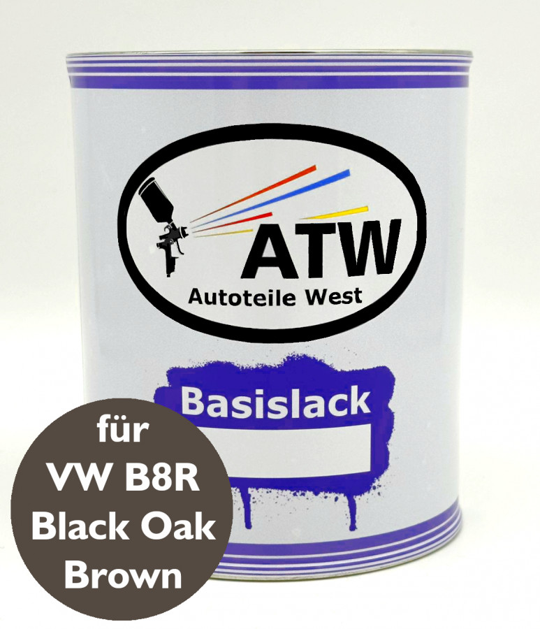 Autolack für VW B8R Black Oak Brown